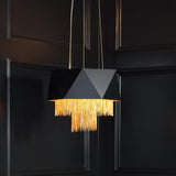Zuma Pendant Light – Modern Elegance in Black and Gold