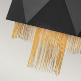 Zuma Pendant Light – Modern Elegance in Black and Gold
