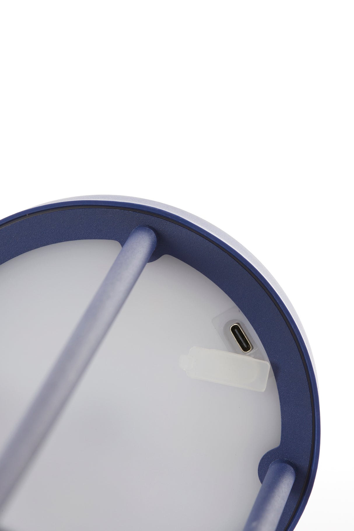 Contemporary LED Table Lamp in Cobalt Blue Design - 13 x 50 cm