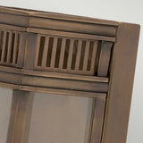 Holborn Medium Dark Bronze Outdoor Flush Lantern
