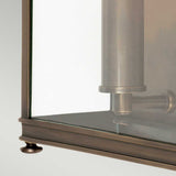 Holborn Medium Dark Bronze Outdoor Flush Lantern