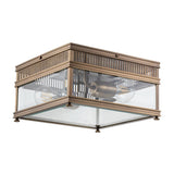 Holborn 2 Light Flush Dark Bronze