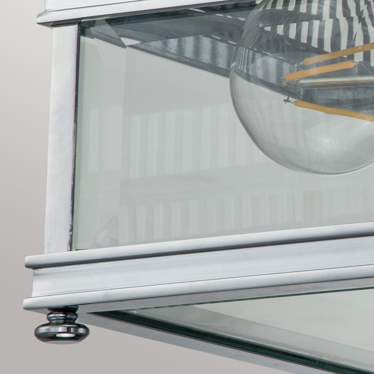 Holborn 2 Light Flush Polished Chrome