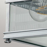 Holborn 2 Light Flush Polished Chrome