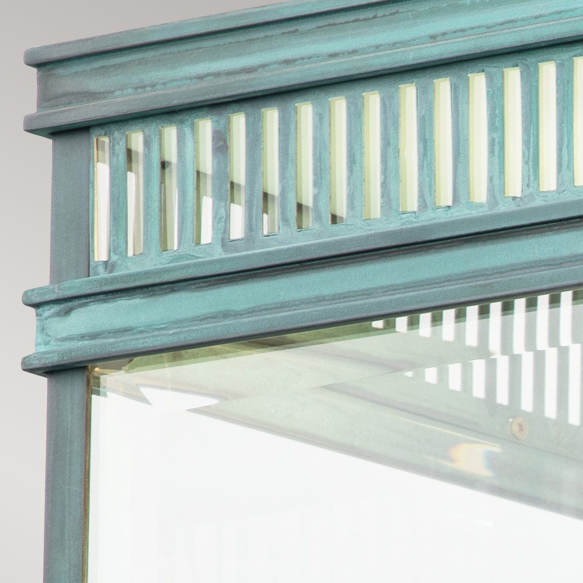 Holborn 2 Light Flush Verdigris
