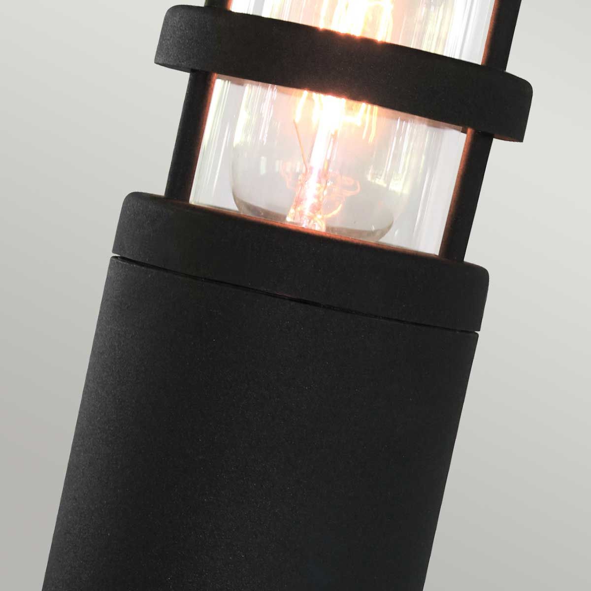 Hornbaek Contemporary Stainless Steel Pedestal Lantern