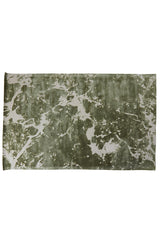 Olive Green & Light Grey Sjors Rug - 300x200 cm
