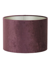 Elegant Eggplant Gemstone Cylinder Shade 20-20-15 cm
