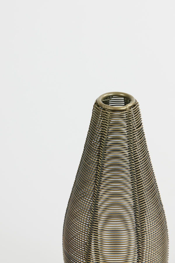 Antique Bronze Suneka Tealight Holder Ø9x22 cm