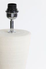 Elegant Ayla Ceramic Lamp Base in Cream - Ø22.5x61 cm
