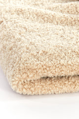 Luxurious Bodi Beige Throw Blanket 152x127 cm