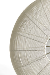 Elegant Bahoto Cream Ceiling Lamp, 51cm Diameter