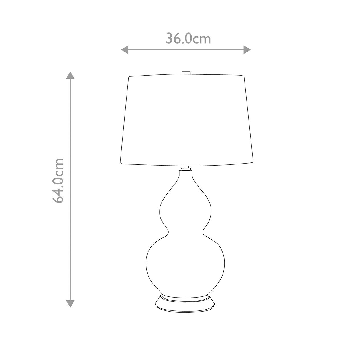 Isla 1 Light Table Light Aged Brass, White, Pink