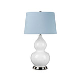 Isla 1 Light Table Light Polished Nickel, White, Blue