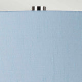 Isla 1 Light Table Light Polished Nickel, White, Blue