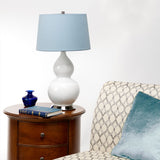 Isla 1 Light Table Light Polished Nickel, White, Blue
