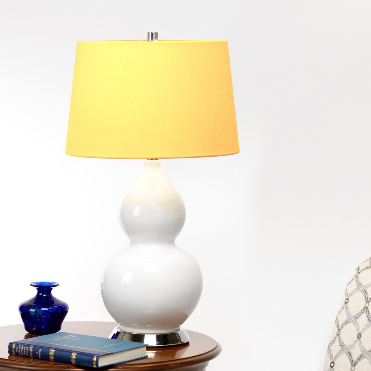 Isla 1 Light Table Light Polished Nickel, White, Yellow