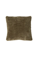 Plush Green Accent Cushion 45x45 cm