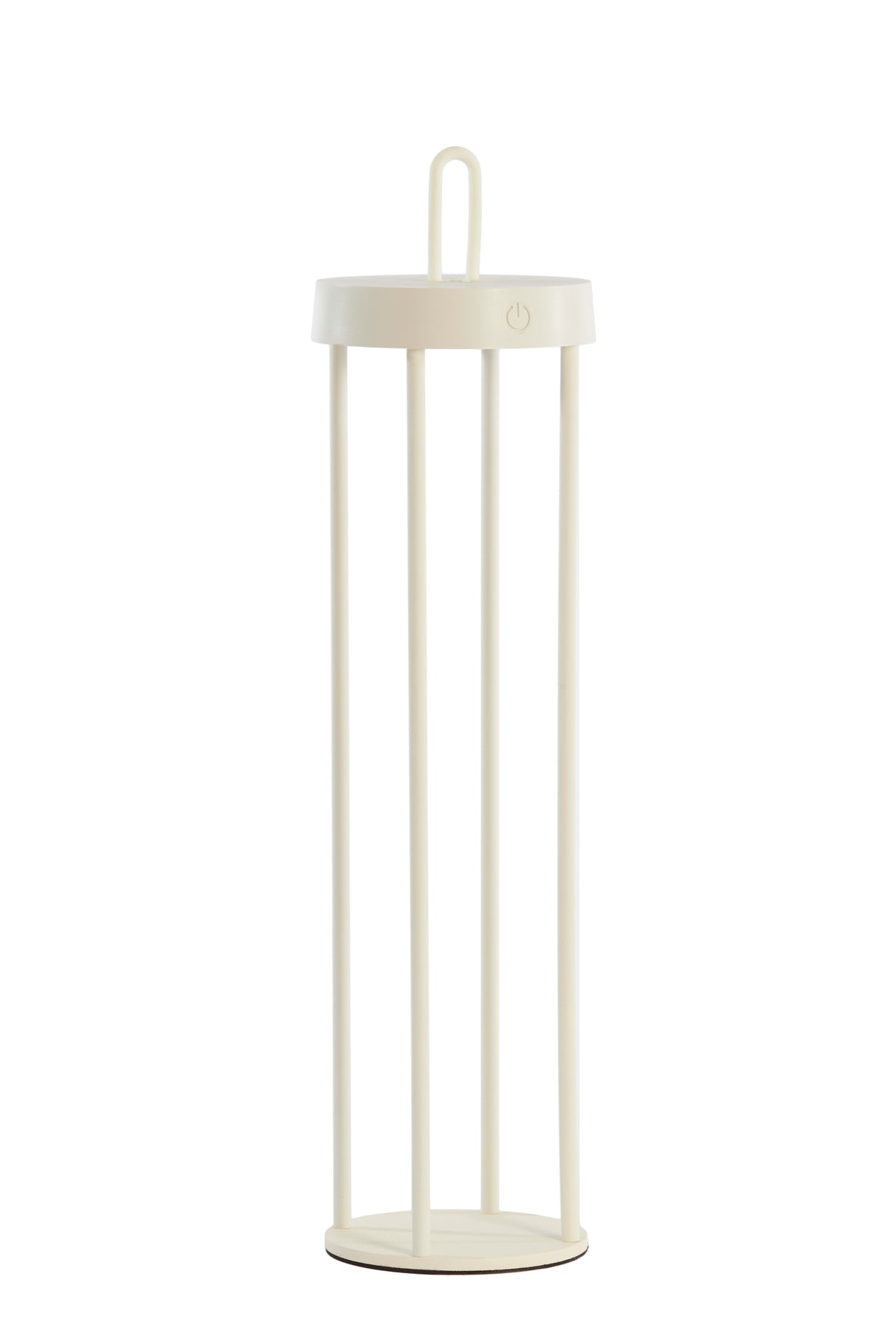 Isalo Cream LED Table Lamp, 13x50 cm