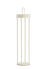 Isalo Cream LED Table Lamp, 13x50 cm