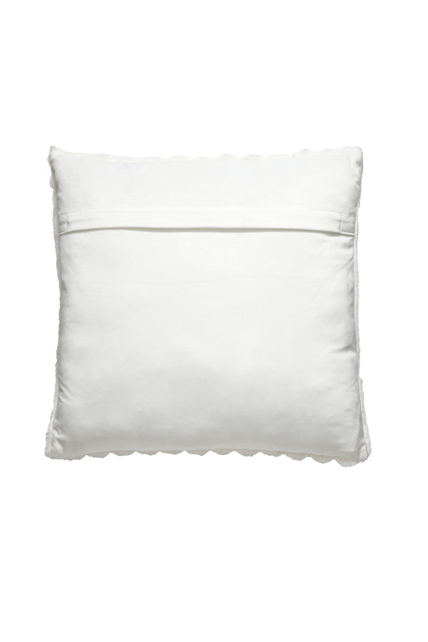 Velvet Cream Cushion 45x45 cm - Vajen Collection