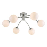 Izzy 6lt Semi Flush Polished Chrome Frame Only