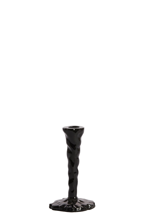 Solamaza Dark Bronze Candle Holder - Elegant Ø9x16 cm Design