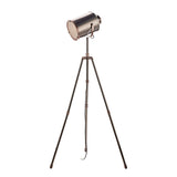 Jake Task Floor Lamp Antique Silver And Copper