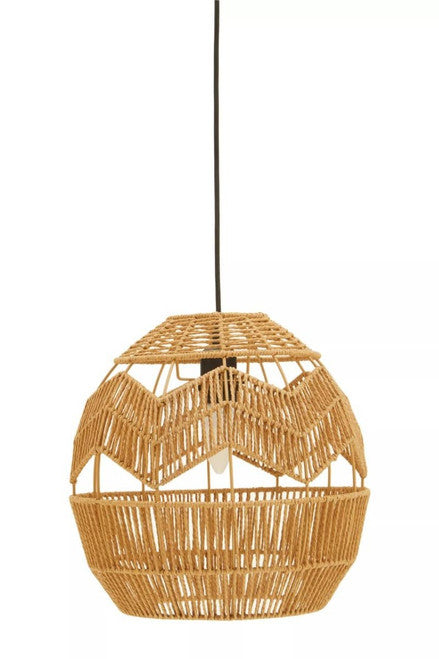 Jaya natural Paper Rope Pendant Light
