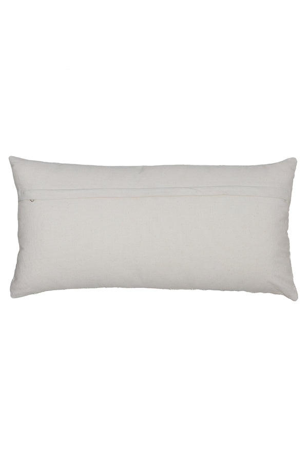 Textured Sandstone Lumbar Cushion 60x30 cm