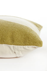 Elegant Green & Beige Decorative Cushion 45x45 cm