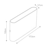 Futuristic High-Tec JensLED Exterior Wall Light