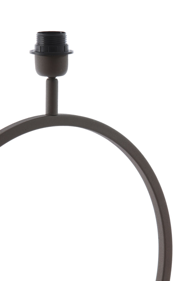 Elegant Liva Brown Lamp Base - 40x12.5x52 cm