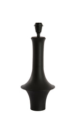 Elegant Matte Black Lamp Base Ø27x61 cm