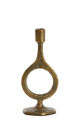 Antique Bronze Laredo Candle Holder Ø10x25 cm