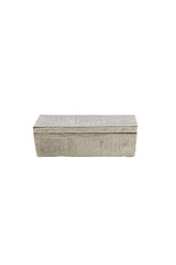 Antique Silver Lina Deco Box 37x27x11 cm