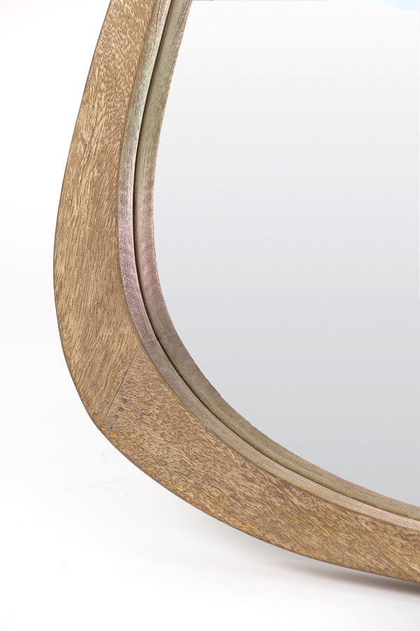 Elegant Sonora 120x5x80 cm Matte Dark Brown Mirror