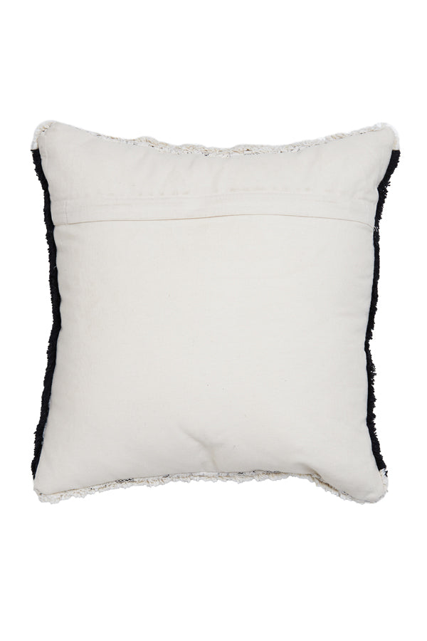 Pirna Natural-Black 45x45 cm Square Cushion