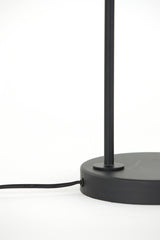 Elegant Alvaro Table Lamp - Antique Bronze & Matte Black Finish (27x20x61 cm)