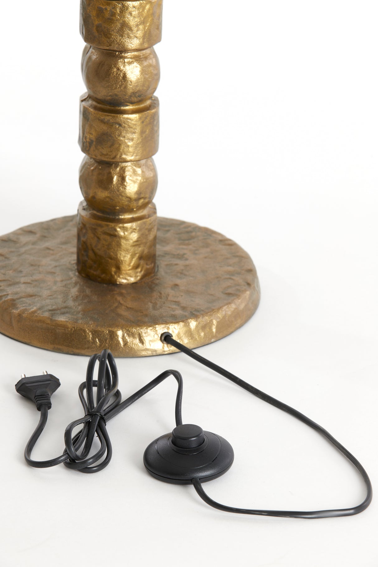 Antique Bronze Akti Floor Lamp - 25x146 cm