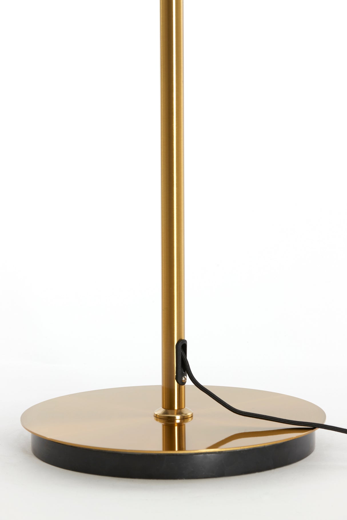 Golden Glow Twin-Glass Floor Lamp, 155 cm