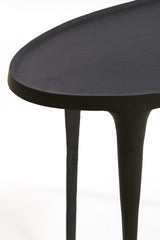 Matte Black Arica Console Table 110x43x80 cm