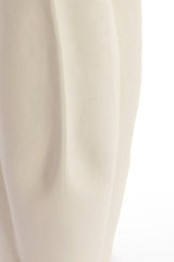 Elegant Cream Sanguli Ceramic Vase - 28x27.5x56 cm