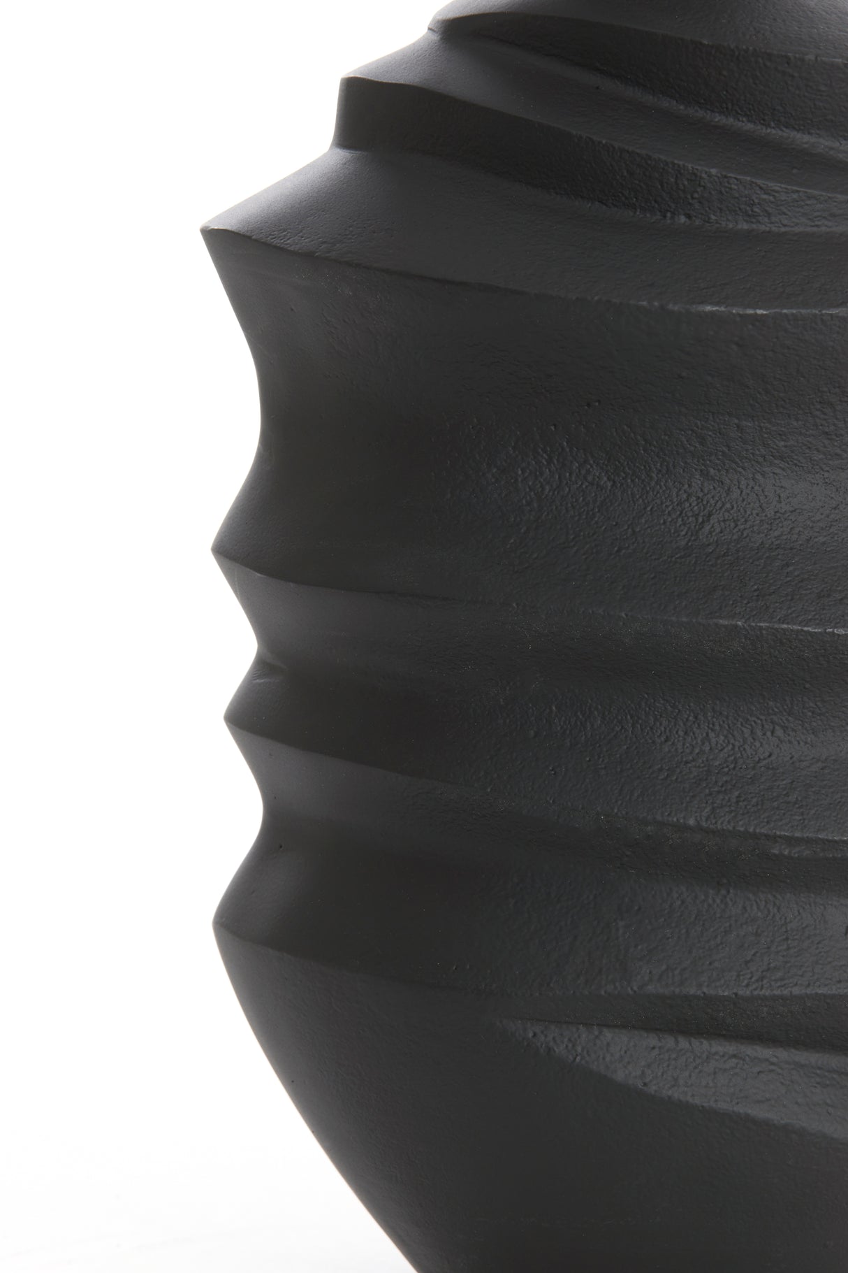 Elegant Sharon Matte Black Lamp Base 21x14x41 cm