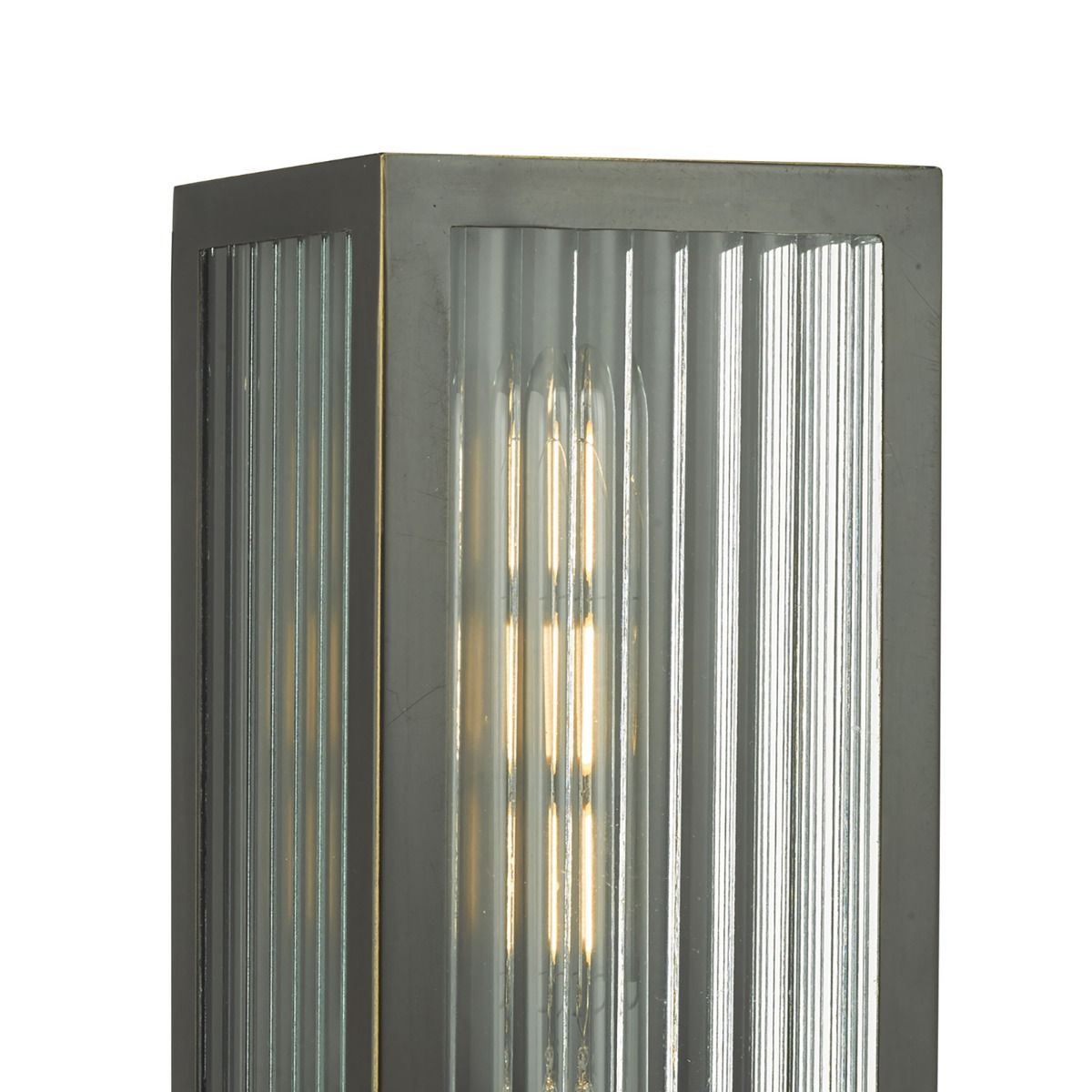 Keegan Outdoor Wall Light Rubbed Bronze IP44 Small