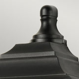 Kerry Coastal Black Flush Mount Lantern