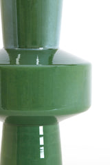 Emerald Luster Glass Vase Ø23.5x42 cm
