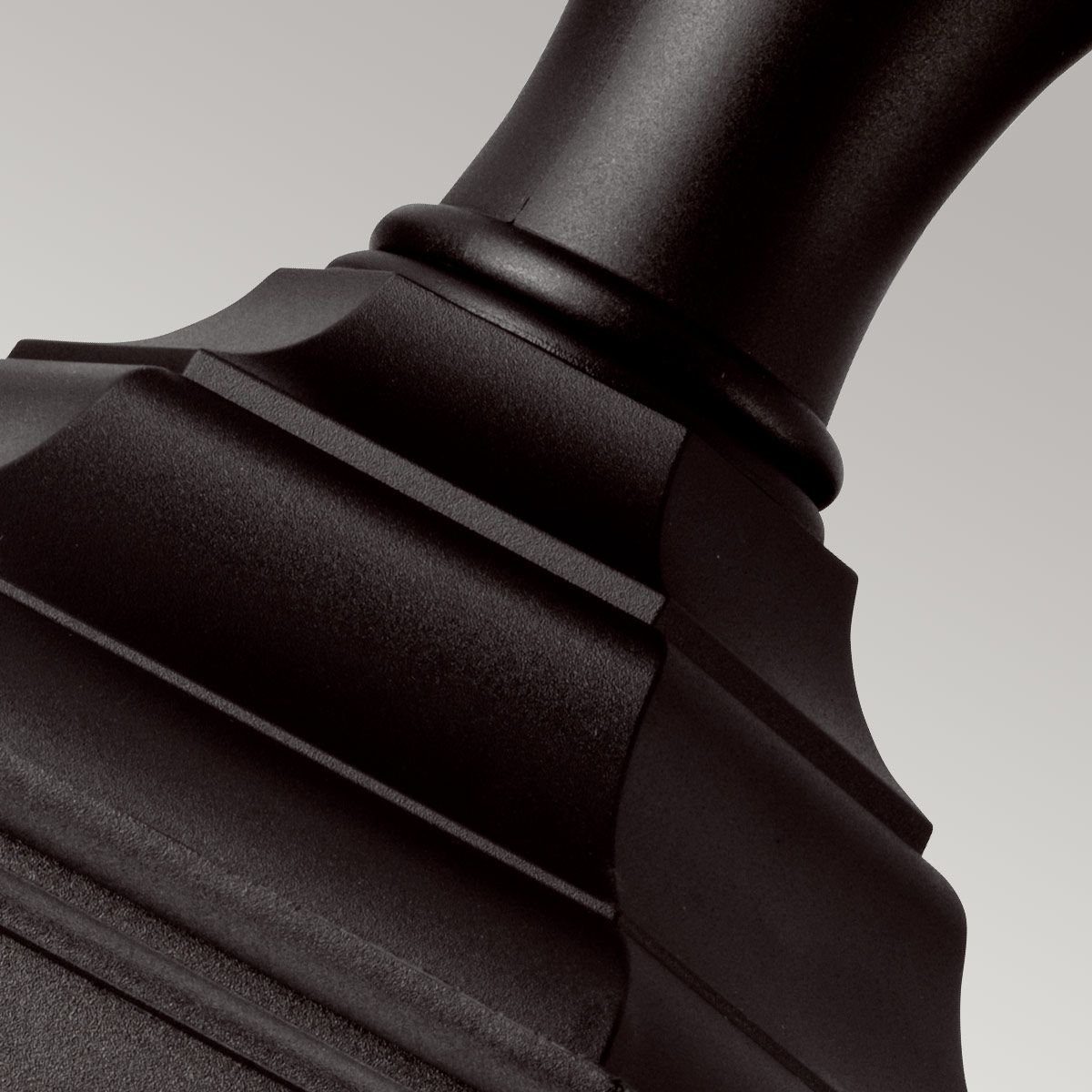 Kinsale Coastal Pedestal Lantern - Black Finish