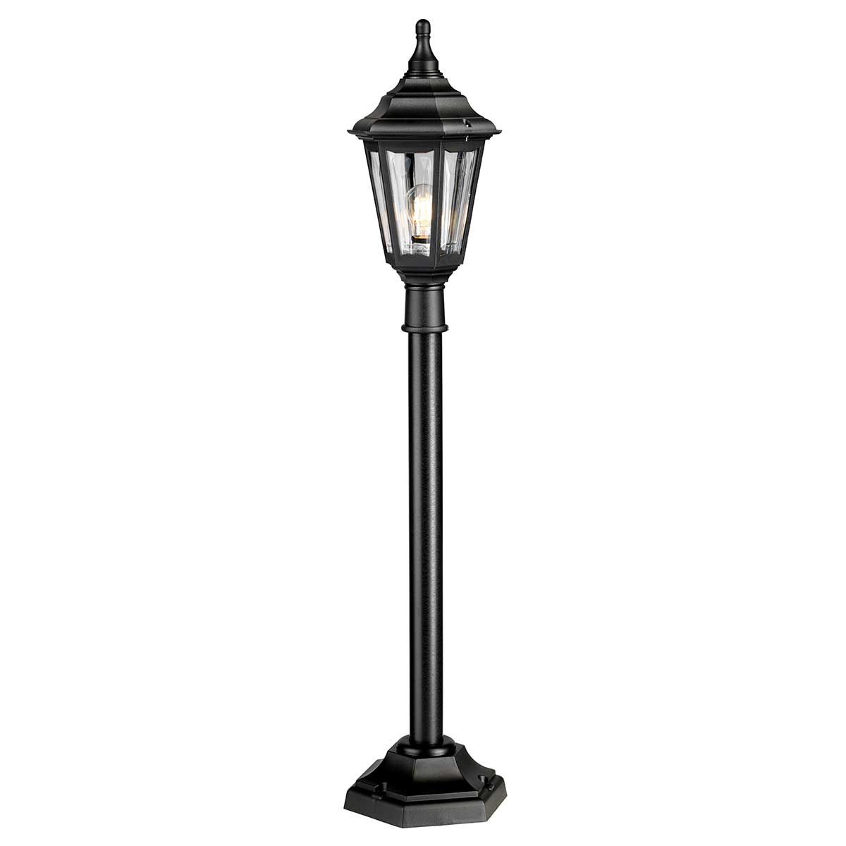Kinsale Coastal Black Pillar Lantern