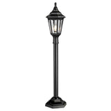 Kinsale Coastal Black Pillar Lantern